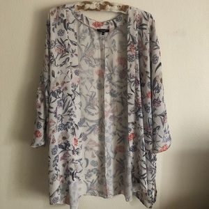 Floral kimono